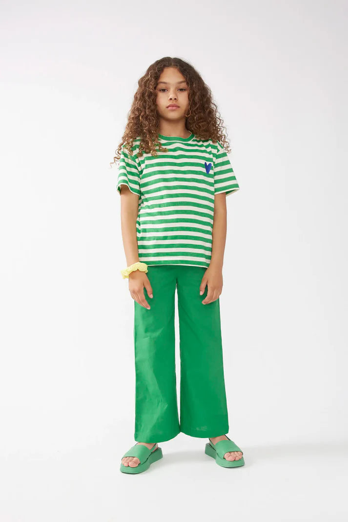 Camiseta unisex rayas verdes - 42412
