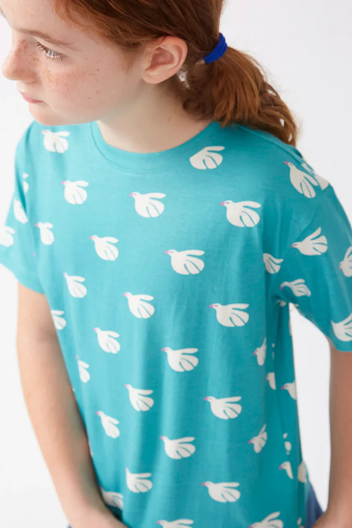 Camiseta unisex estampado Dove - 42400