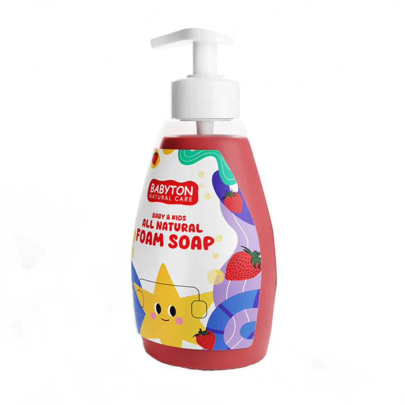 Natuurlijke schuimende handzeep - Aardbei - 350ml