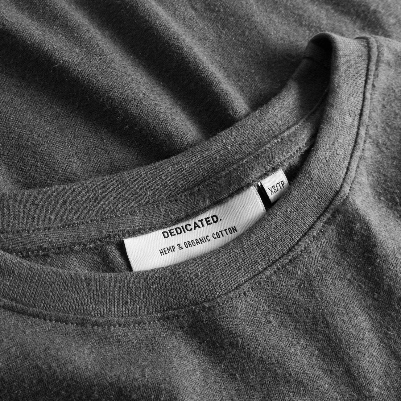 T-Shirt - Vadstena - Hemp Charcoal