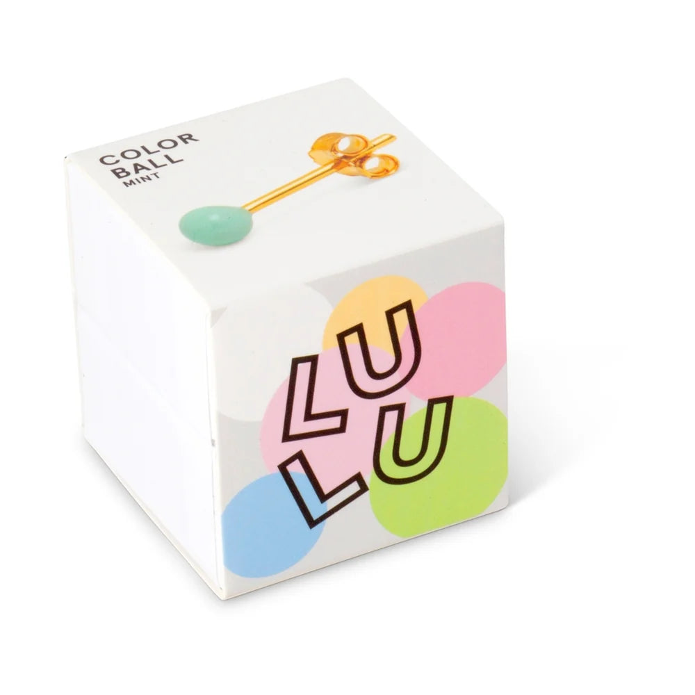 Color Ball - 1 Pcs - Enamel/Mint