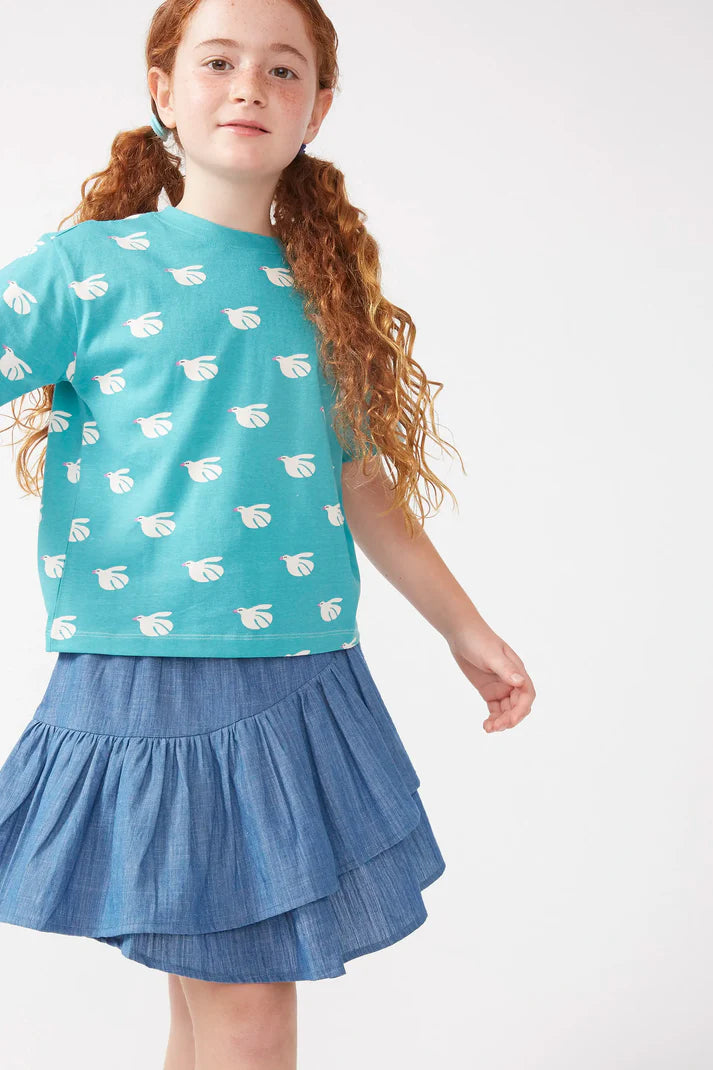 Camiseta unisex estampado Dove - 42400