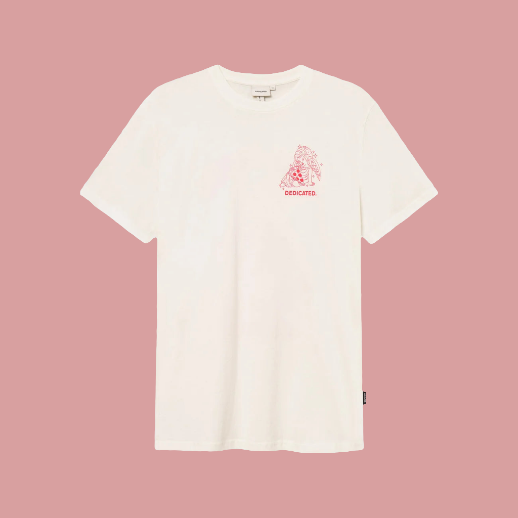 T-Shirt - Stockholm Eternal Pizza Off White