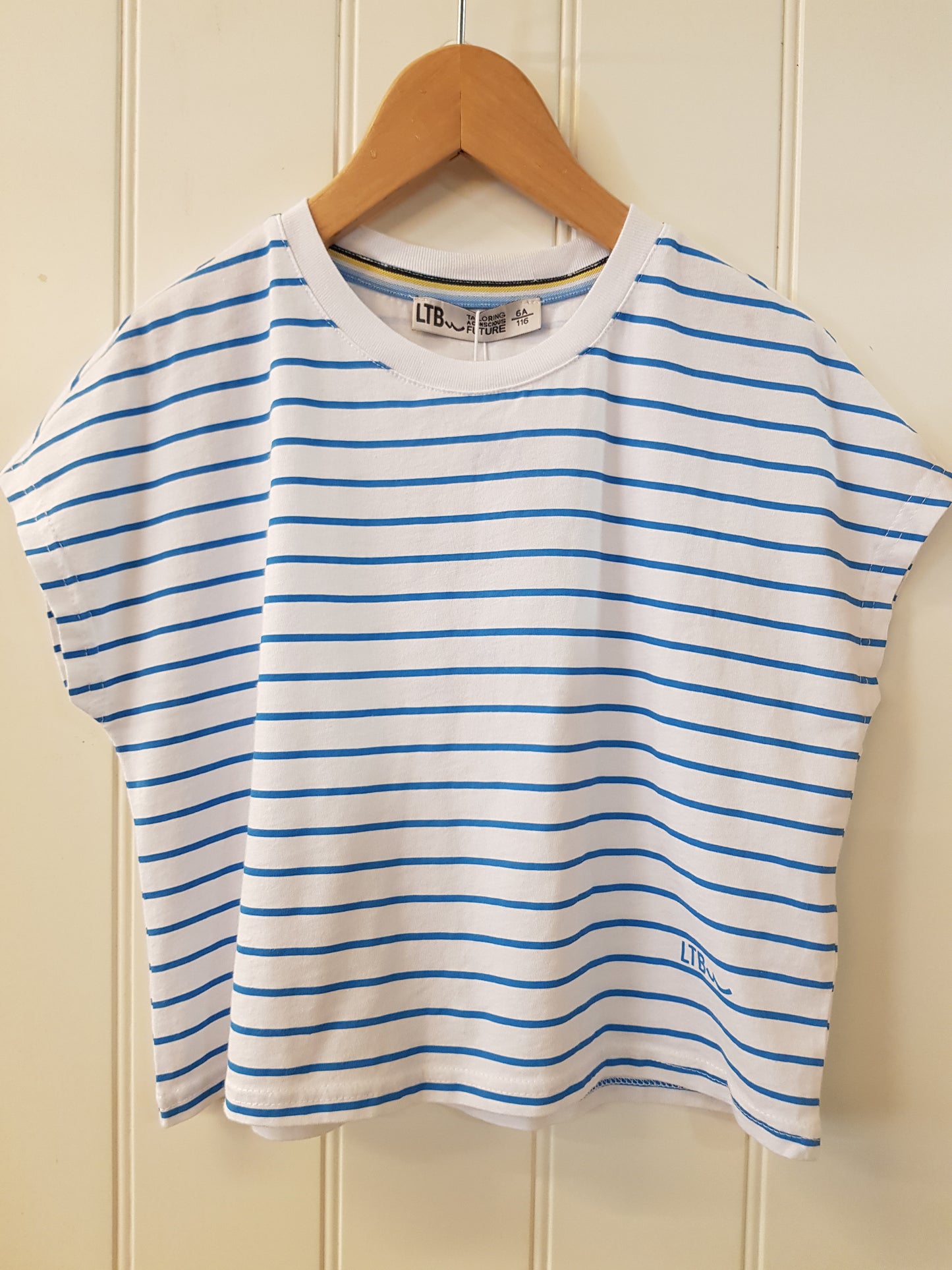 T-Shirt - Streep Blauw