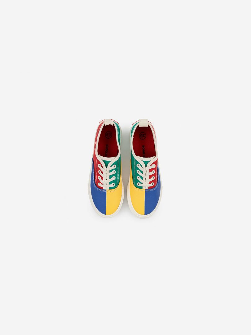 Color Block Laces - Trainers