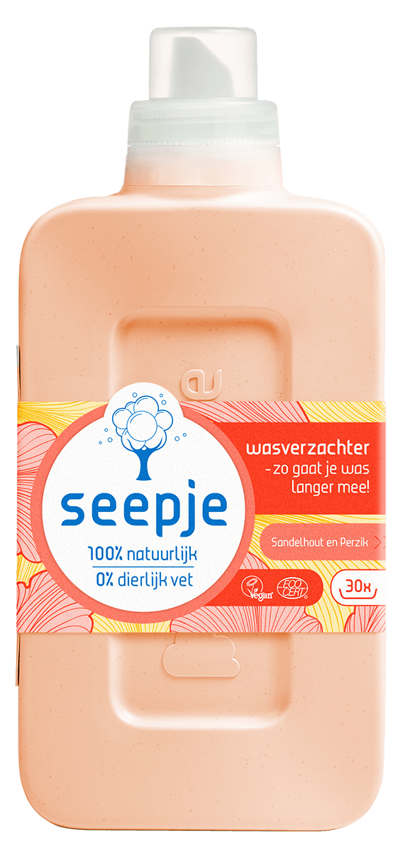 SEEPJE - Wasverzachter - Sandelhout en Perzik