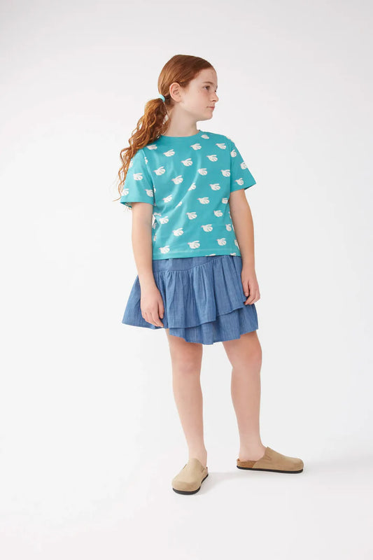 Camiseta unisex estampado Dove - 42400