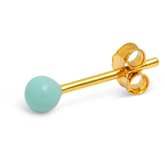 Color Ball - 1 Pcs - Enamel/Mint