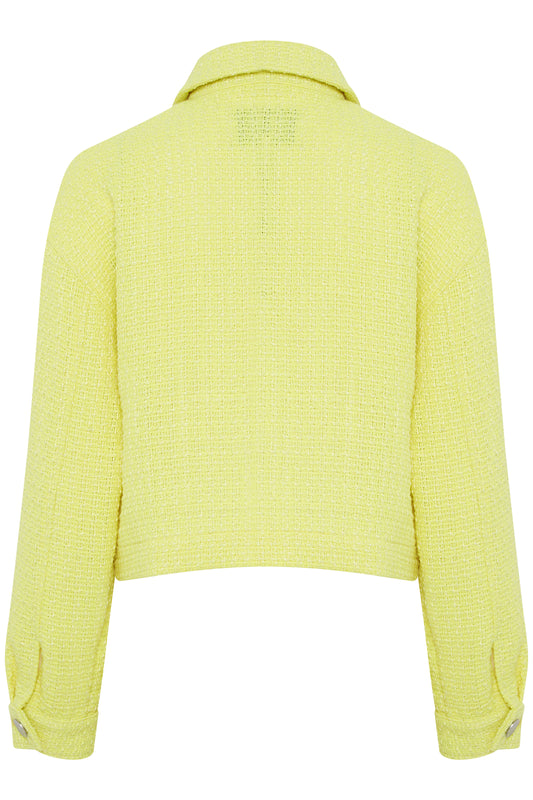 Bydadena Jacket Boucle - Sunny Lime