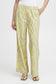 Byfalakka Long Pants - Sunny Lime Animal Mix