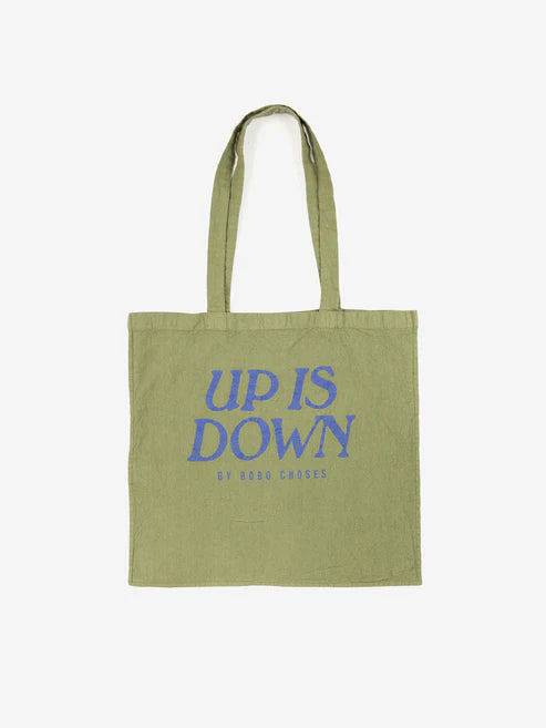 Up Is Down - Totebag Green