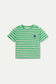 Camiseta unisex rayas verdes - 42412