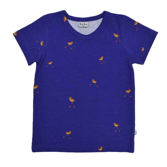Dion shirt Blue with birds