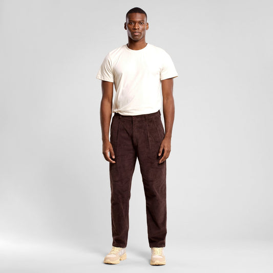 Pants Sollentuna Corduroy - Coffee Brown