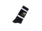 SOCKS NEVER GIVE UP BLACK