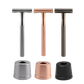Safety Razor Scheermes + Houder + Mesjes - Rosé Goud