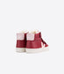 Small Esplar Mid Velcro Fured Leather - Marsala Petale