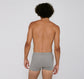 Organic Cotton Rib-Flex Boxers 2-pack - Grey Melange